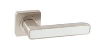 Ручка R06.111 SN-CP-WHITE (сатин-хром-белый)